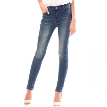 Jeans Dama Drewq12 Bleumarin