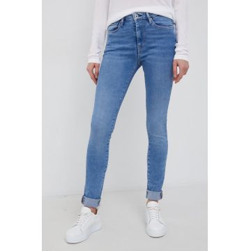 Pepe Jeans Jeans Regent femei, high waist