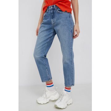 Superdry Jeans femei, high waist