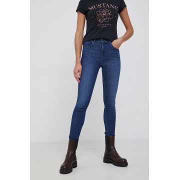 Wrangler Jeans 630 femei, high waist