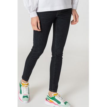 Blugi skinny cu talie medie Blugi skinny cu talie medie