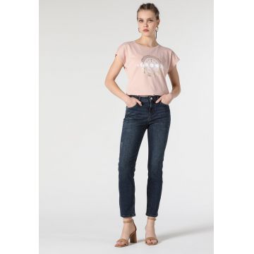 Blugi slim fit crop Carla