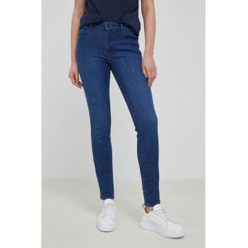 Wrangler jeansi Skinny Good Life femei, medium waist