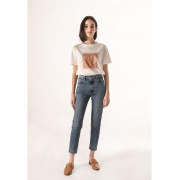 Blugi crop slim fit