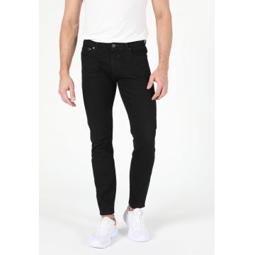 Blugi skinny cu talie joasa Alex