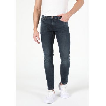 Blugi slim fit cu talie joasa Danny