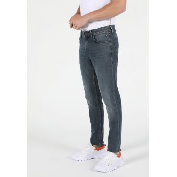 Blugi slim fit cu talie joasa Danny