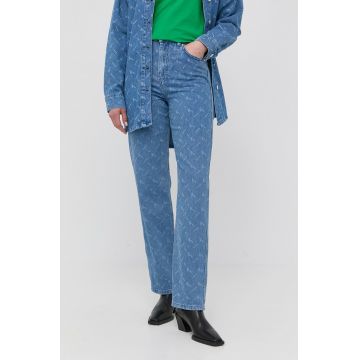 Gestuz jeansi femei, high waist Gestuz jeansi femei, high waist