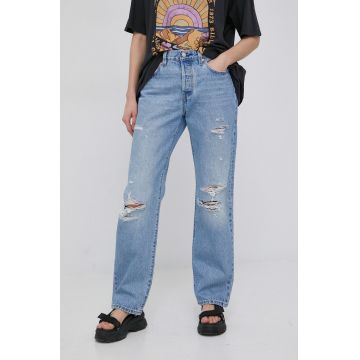 Levi's jeansi 90s 501 femei , high waist