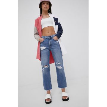 Superdry jeansi femei , high waist