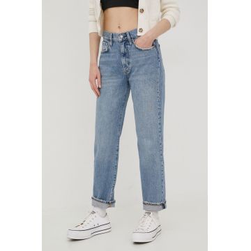 Superdry jeansi femei , high waist