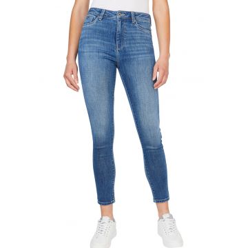 Blugi skinny cu talie inalta Dion