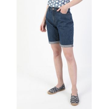 Pantaloni scurti de denim cu 5 buzunare