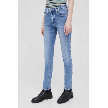 Pepe Jeans jeansi Regent femei , high waist