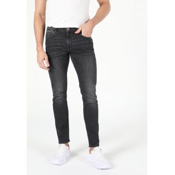 Blugi slim fit cu talie joasa 041 Danny