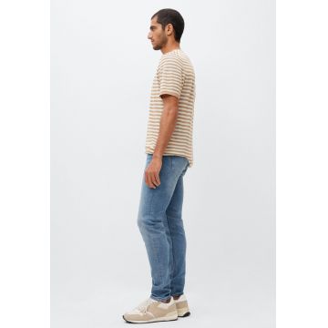 Blugi skinny cu aspect decolorat Jude