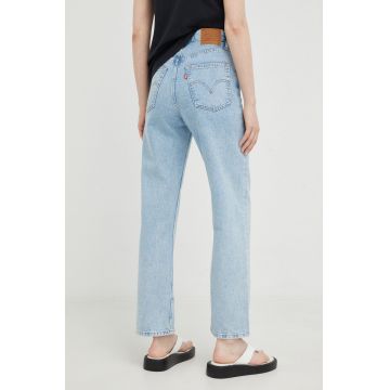 Levi's jeansi Ribcage Straight femei , high waist