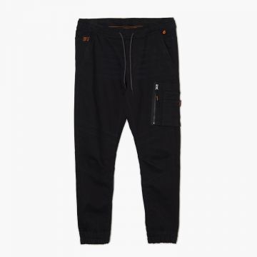 Cropp - Blugi jogger - Negru