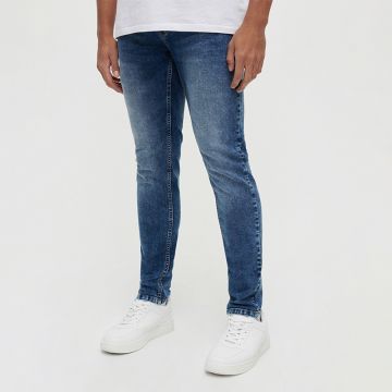 House - Blugi skinny cu talie joasă - Albastru