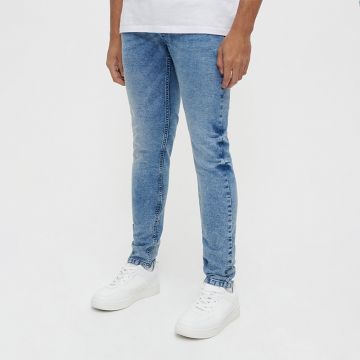 House - Blugi skinny cu talie joasă - Albastru