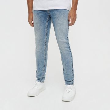 House - Blugi skinny cu talie joasă - Albastru