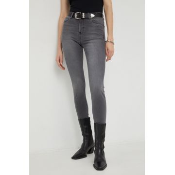Lee jeansi Scarlett High Storm Grey femei , high waist