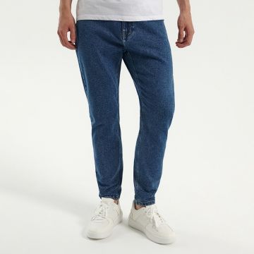 House - Blugi carrot fit - Albastru