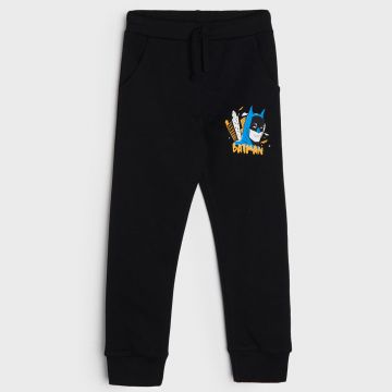 Sinsay - Pantaloni jogger cu Batman - Negru