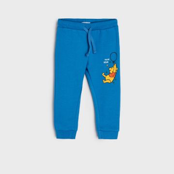 Sinsay - Pantaloni jogger Winnie the Pooh - Albastru