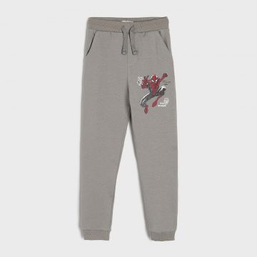 Sinsay - Pantaloni sport jogger Spider-Man - Gri