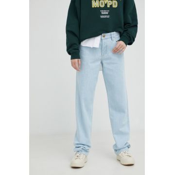 Lee jeansi Jane Cuffed Retro Light femei, high waist