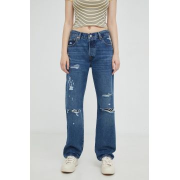 Levi's jeansi 501 90s femei, medium waist