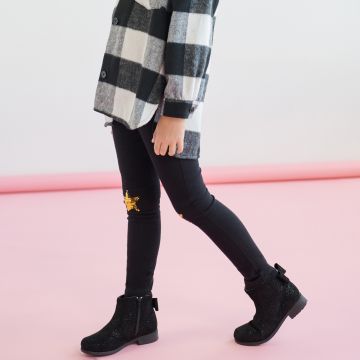 Sinsay - Colanți din denim - Negru Sinsay - Colanți din denim - Negru