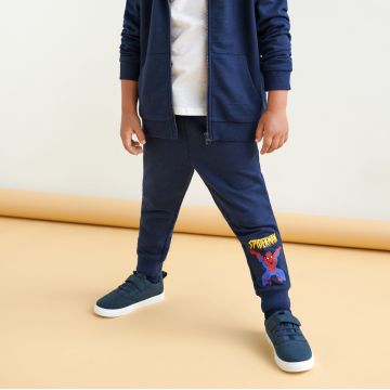 Sinsay - Pantaloni sport jogger Spider-Man - Bleumarin