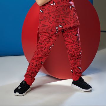 Sinsay - Pantaloni sport Spider-Man - Violet Sinsay - Pantaloni sport Spider-Man - Violet