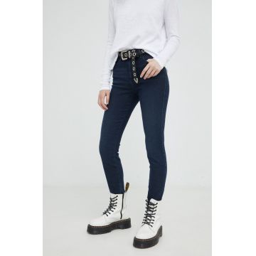 Wrangler jeansi High Rise Skinny Ink Spill femei, high waist