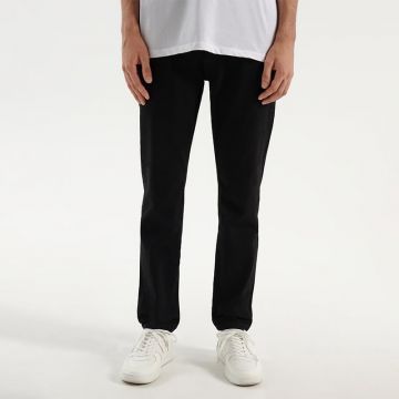 House - Blugi slim cu efect prespălat - Negru