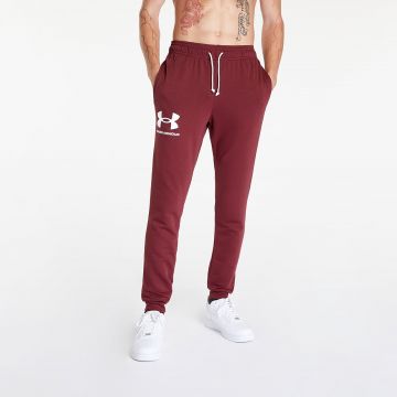 Under Armour Rival Terry Jogger Chestnut Red/ Onyx White