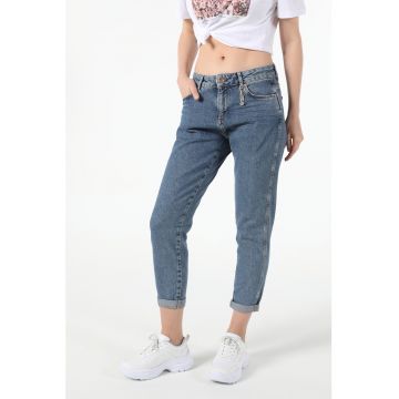 Blugi boyfriend crop