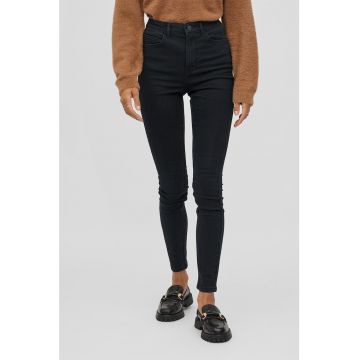 Blugi skinny cu talie inalta