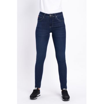 Blugi skinny cu talie medie