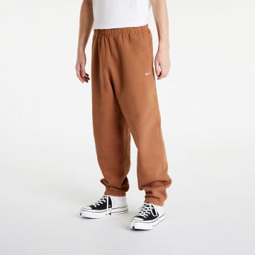 NikeLab Solo Swoosh Men's Fleece Pants Ale Brown/ White