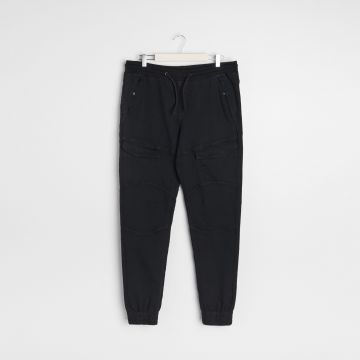 Sinsay - Blugi jogger - Negru
