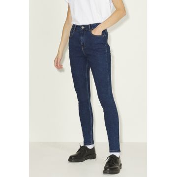 Blugi skinny cu talie inalta