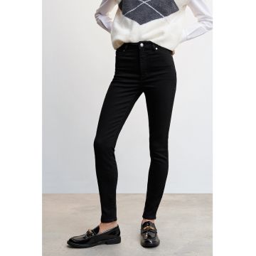 Blugi skinny cu talie inalta Anne