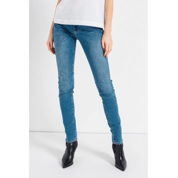 Blugi skinny cu talie joasa