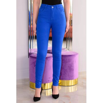 Blugi Top Waist RoyalBlue