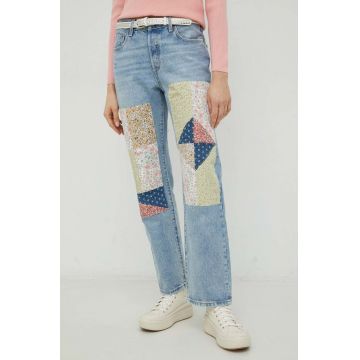 Levi's jeansi 501 90's femei medium waist