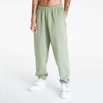 NikeLab Solo Swoosh Men's Fleece Pants Oil Green/ White