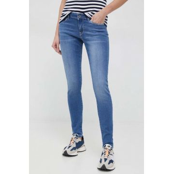 Pepe Jeans jeansi Soho femei medium waist